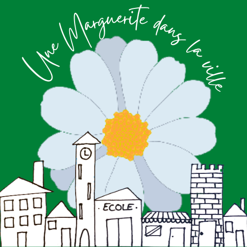 Une marguerite dans la ville